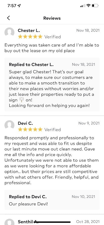 Client Reviews